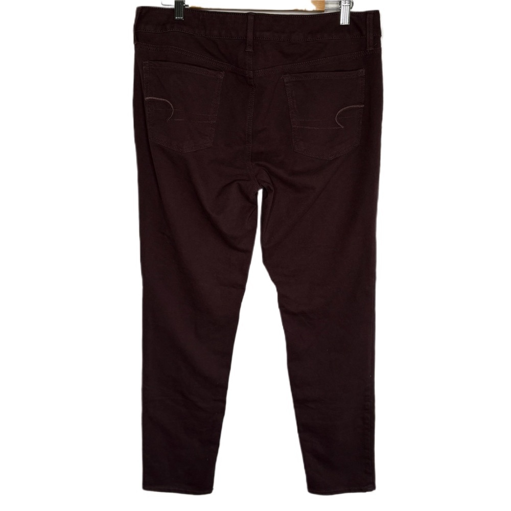American Eagle Maroon Soft Pant - Picture 4 of 10